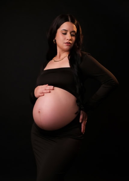 Maternity pose